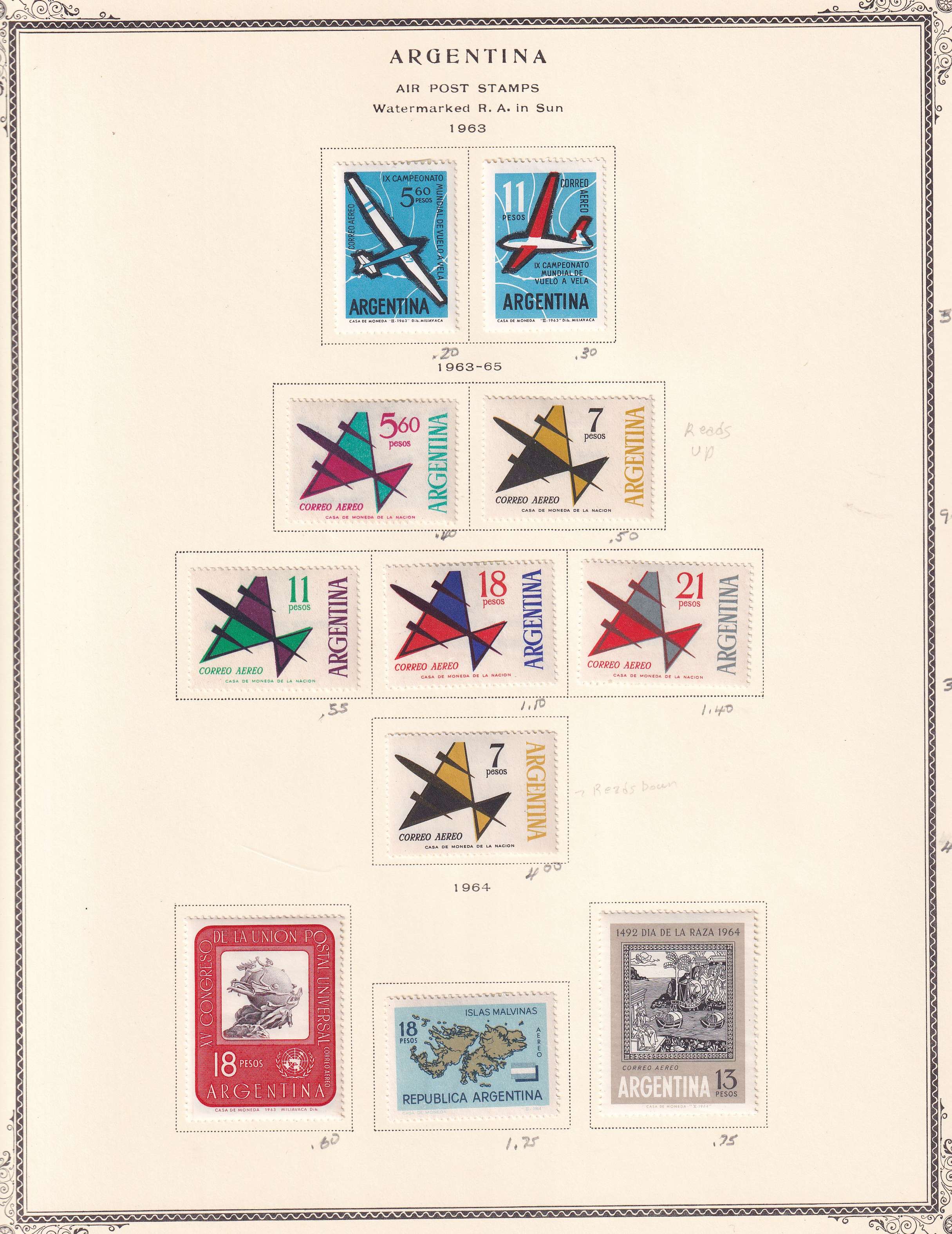 Argentina — Better collection on 85 Scott album pages with ordinary, semipostal, air post & official…