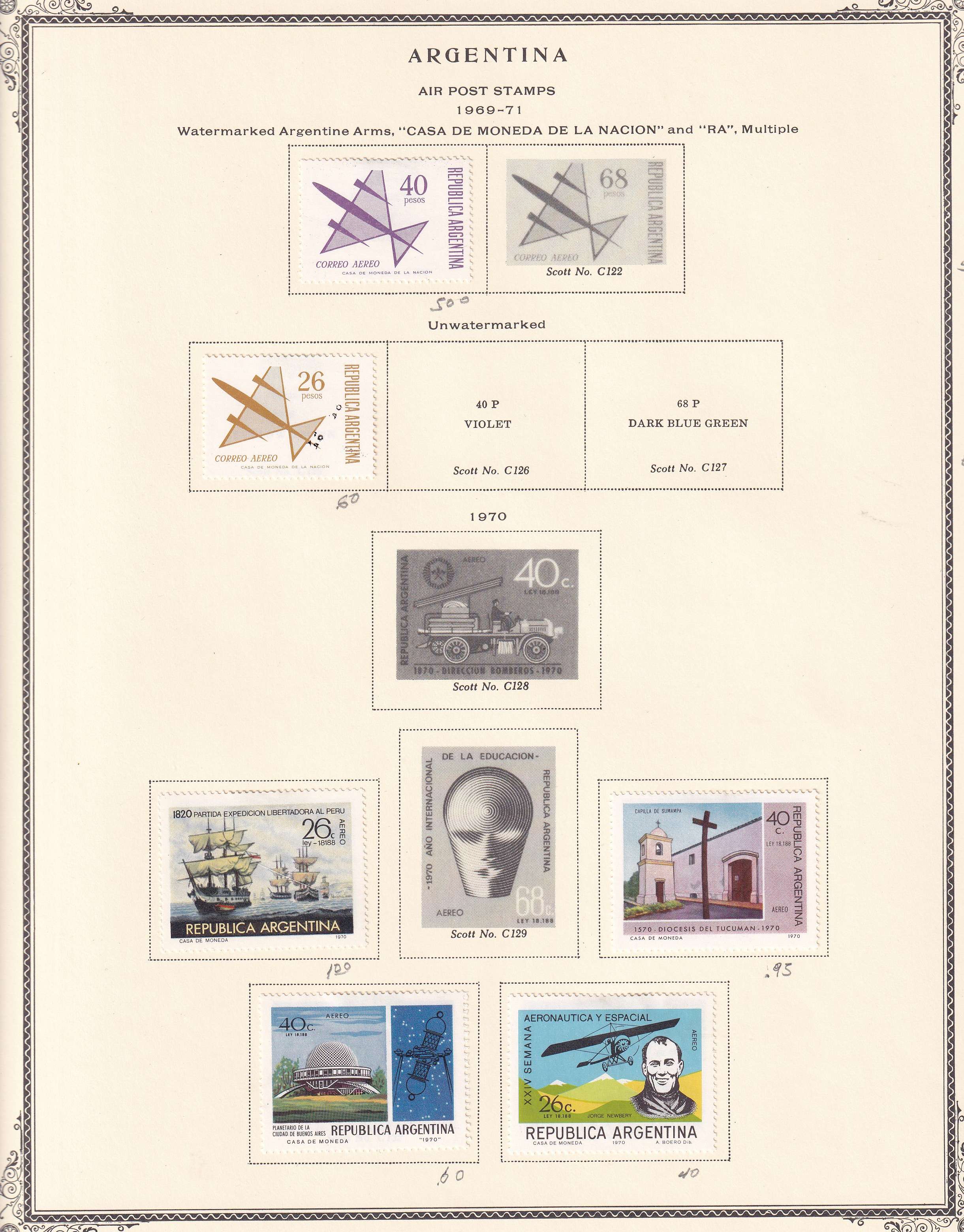Argentina — Better collection on 85 Scott album pages with ordinary, semipostal, air post & official…