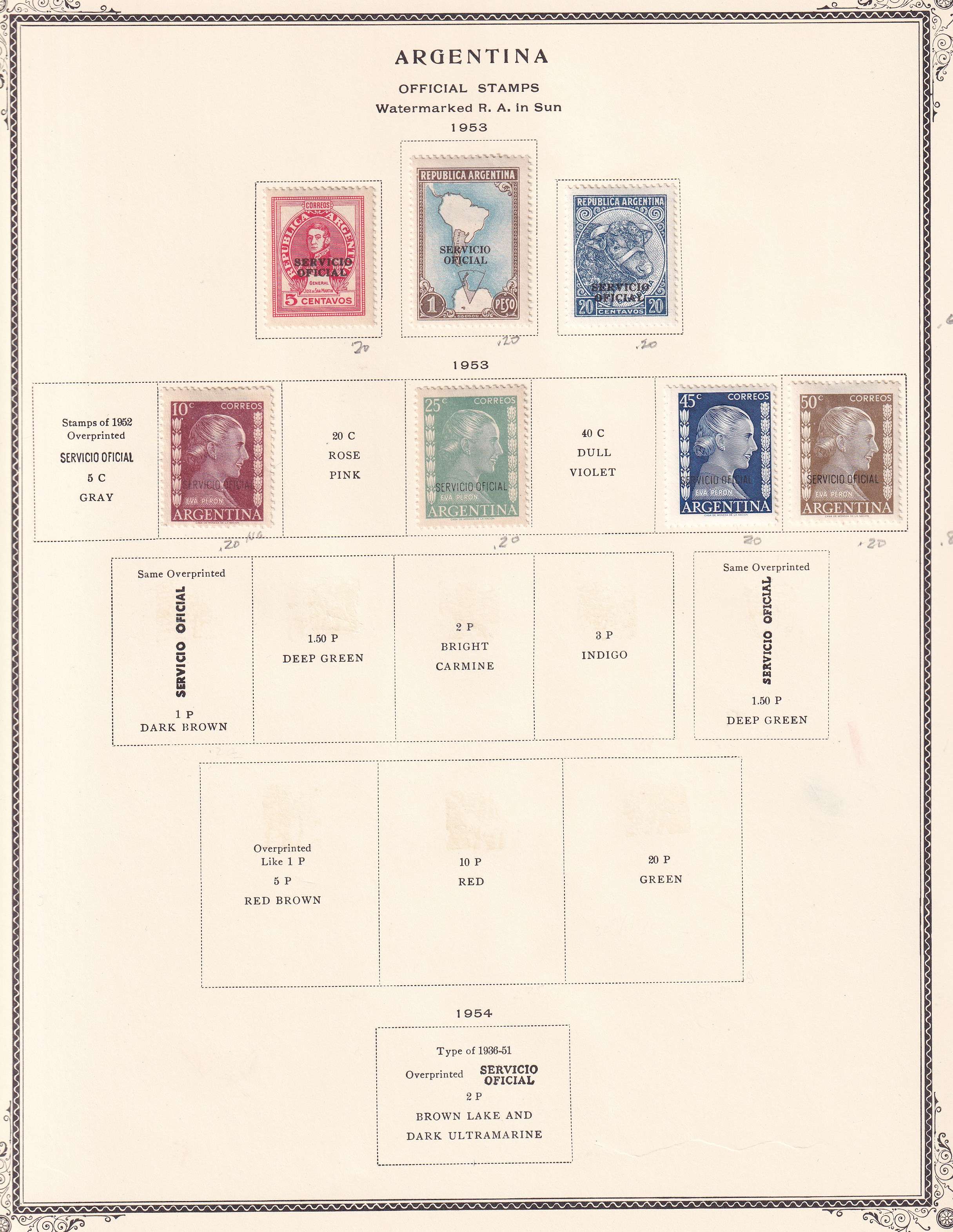 Argentina — Better collection on 85 Scott album pages with ordinary, semipostal, air post & official…