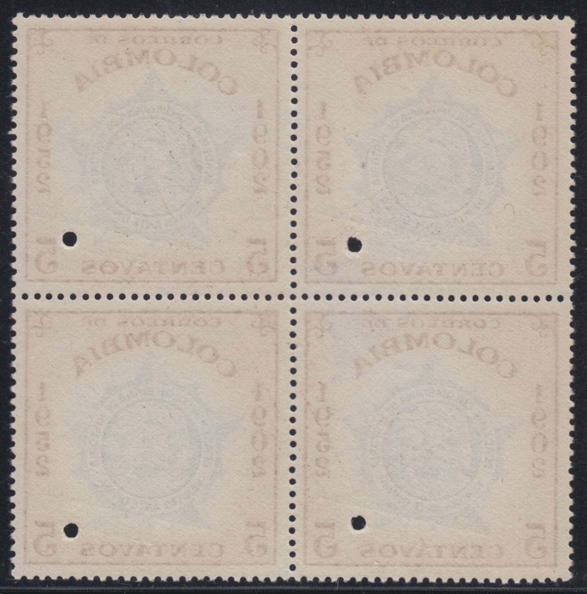 Colombia 1954 — History Academy Seal
