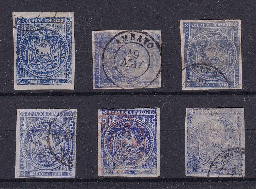 Ecuador 1865 — Coat of Arms