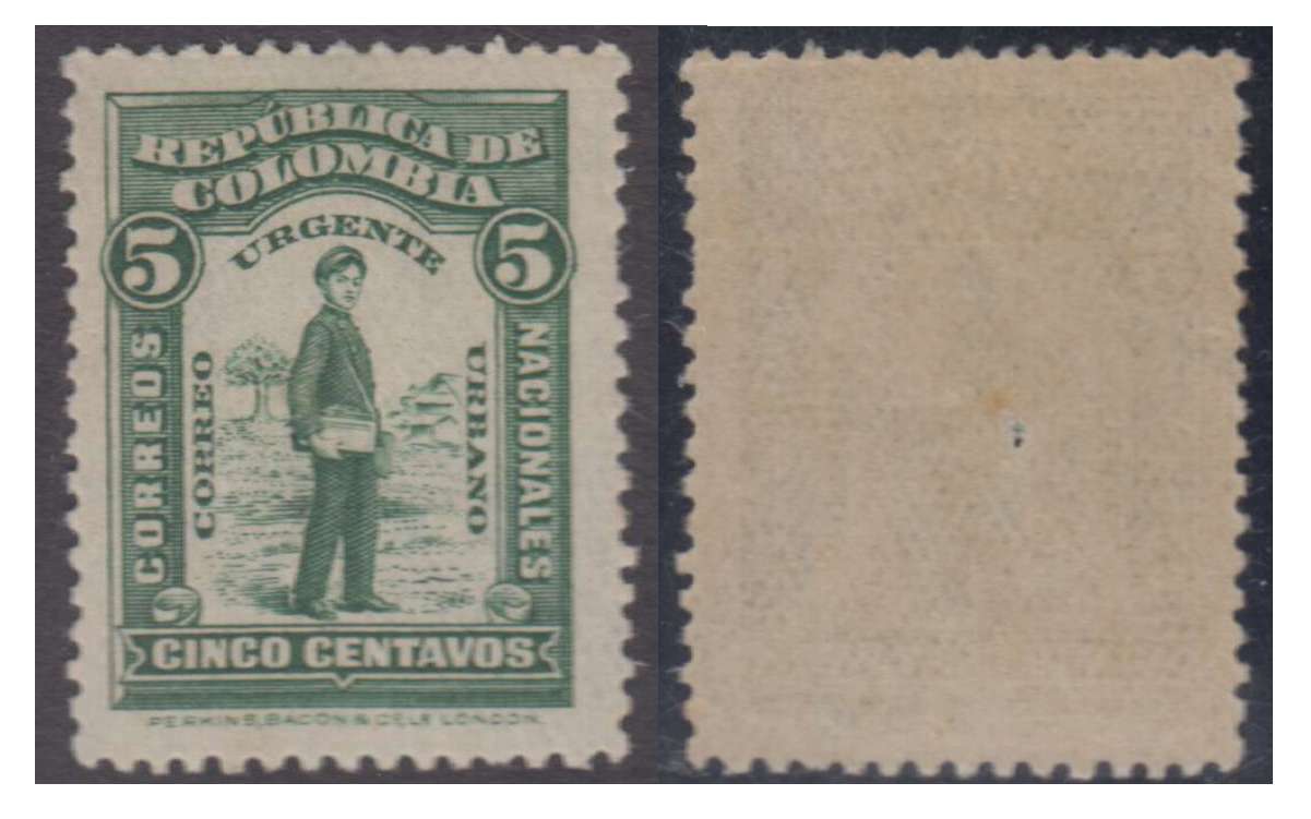 Colombia 1917 — Special Delivery