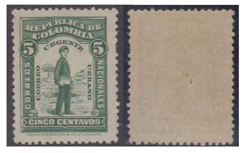 Colombia 1917 — Special Delivery