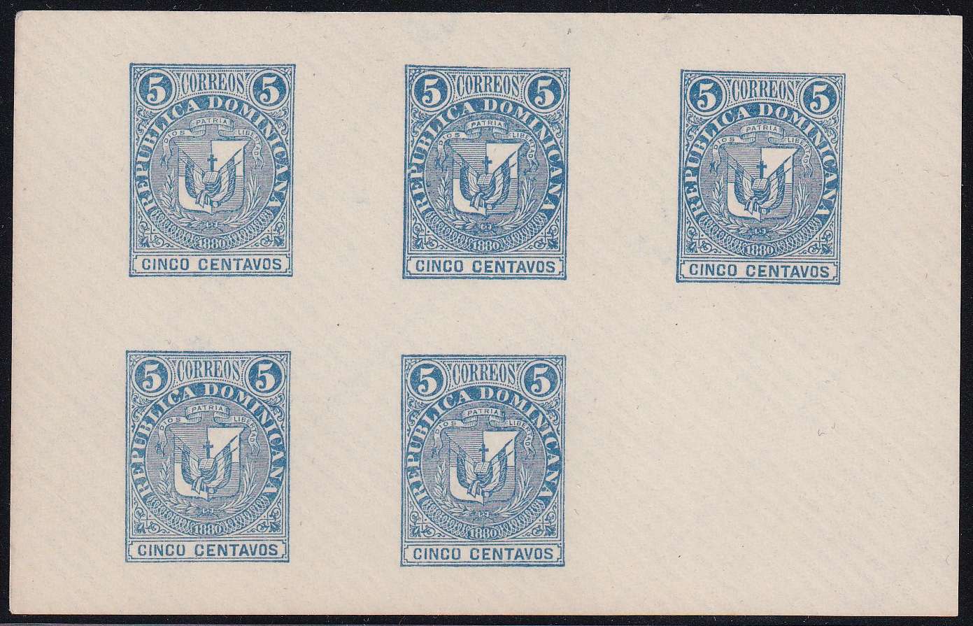 Dominican Republic 1880 — Scott 38