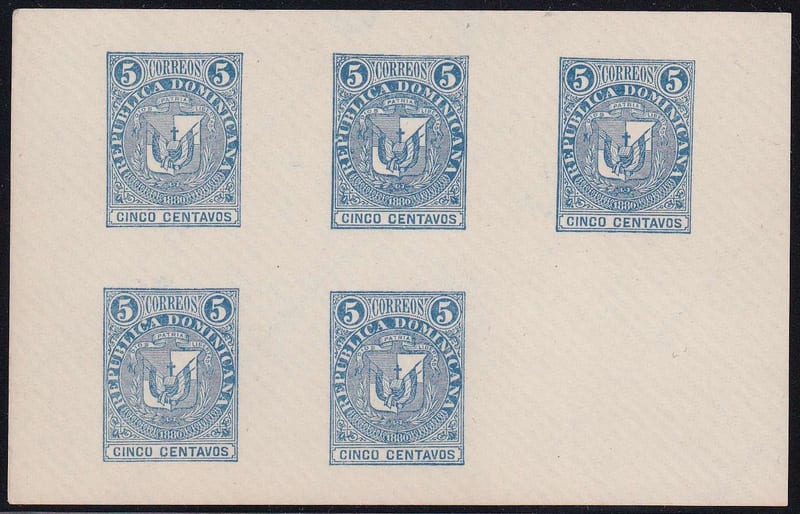 Dominican Republic 1880 — Scott 38