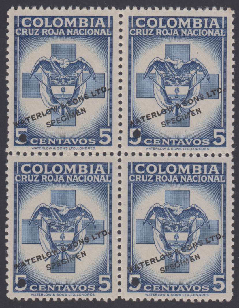 Colombia 1947 — Red Cross